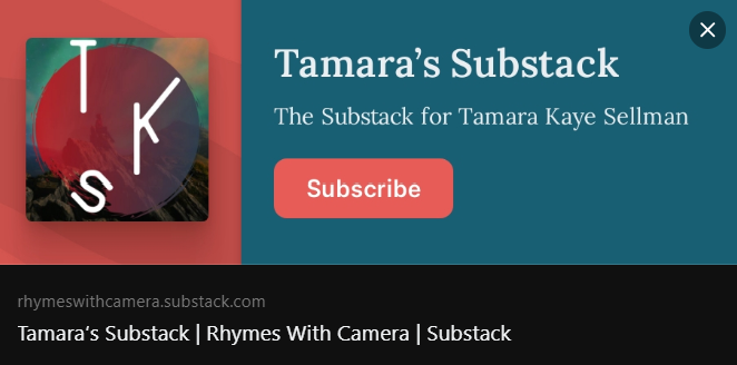 Follow author Tamara Kaye Sellman free onSubstack